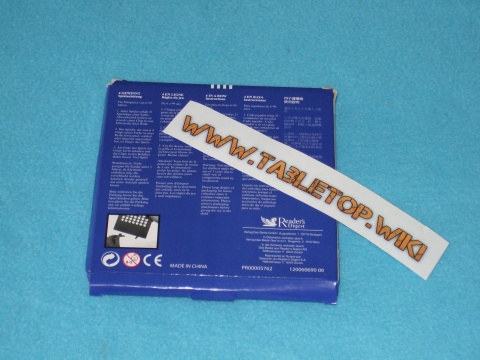 Rückseite des Spiels