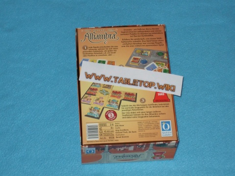 Rückseite des Spiels