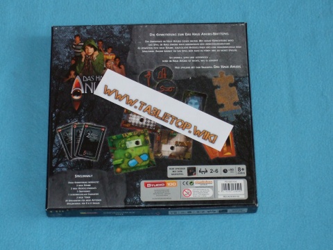 Rückseite des Spiels