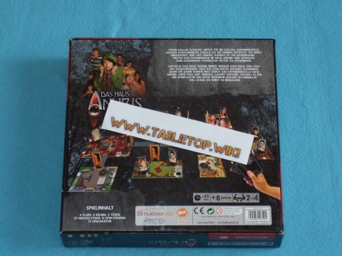 Rückseite des Spiels