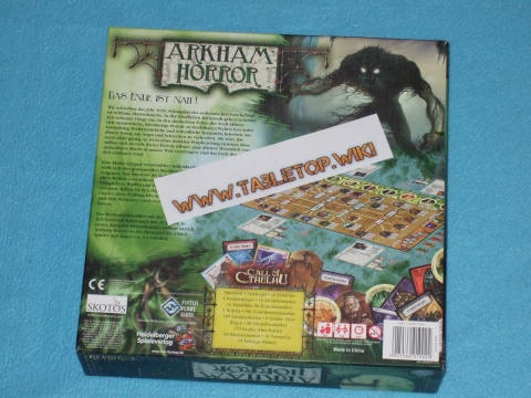 Rückseite des Spiels