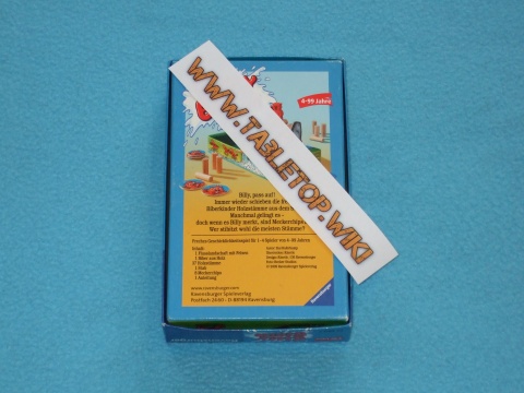 Rückseite des Spiels