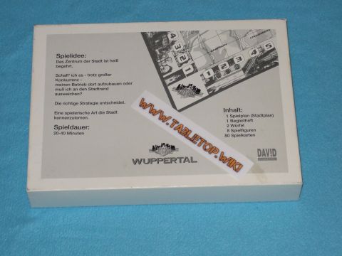 Rückseite des Spiels