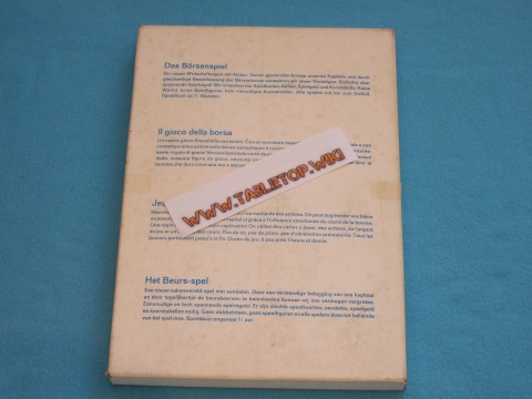 Rückseite des Spiels