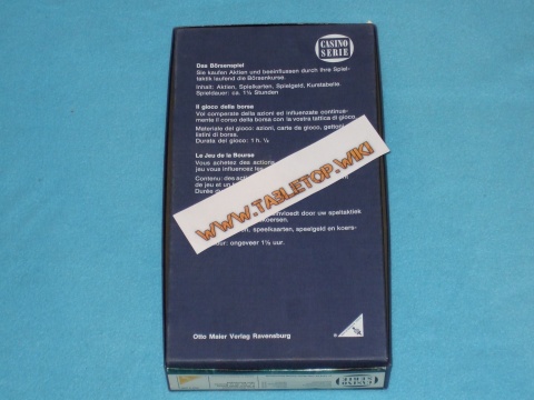 Rückseite des Spiels