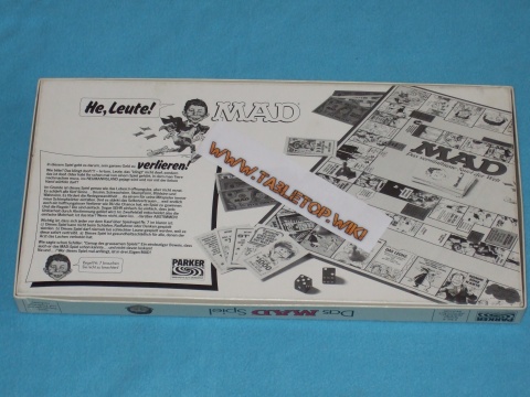 Rückseite des Spiels