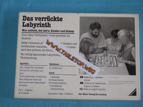 Rückseite des Spiels
