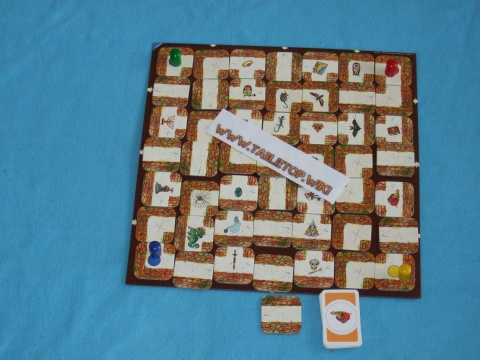 Aufbau vor Spielstart mit 4 Spielern