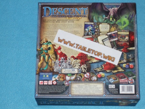 Rückseite des Spiels