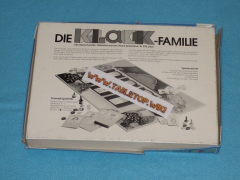 Rückseite des Spiels