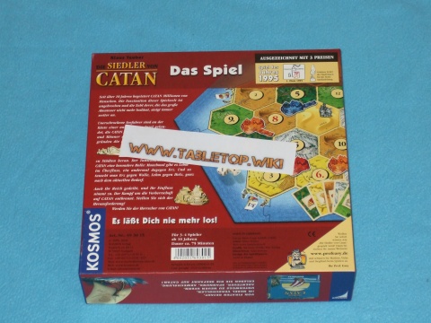 Rückseite des Spiels