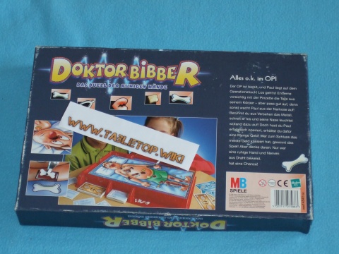 Rückseite des Spiels