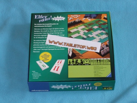 Rückseite des Spiels
