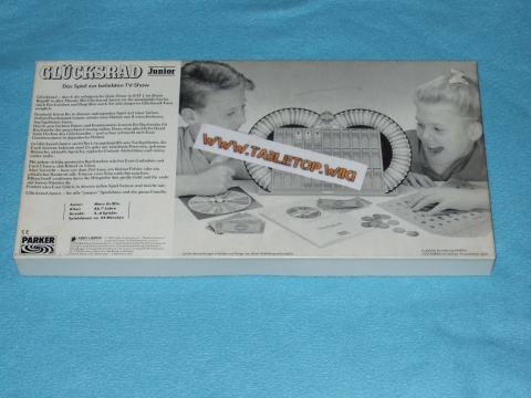 Rückseite des Spiels