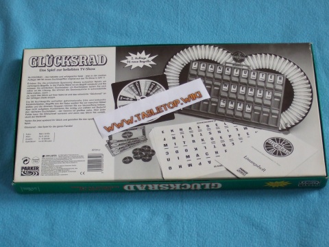 Rückseite des Spiels