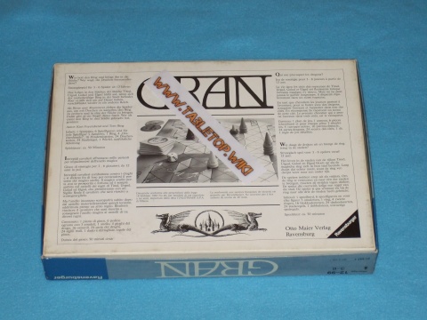 Rückseite des Spiels