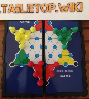 Halma - magnetische Reiseedition