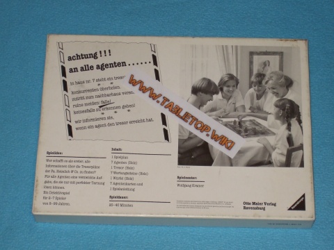 Rückseite des Spiels