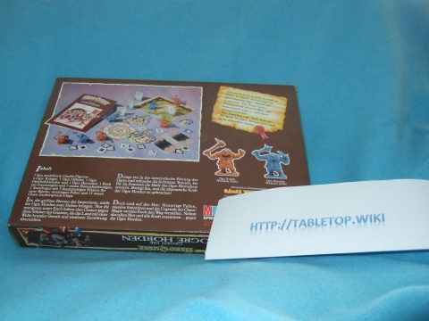 Rückseite des Spiels