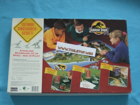 Rückseite des Spiels