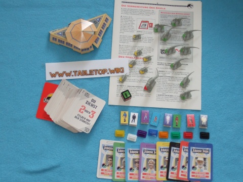 Die Dinos und Charakter des Spiels