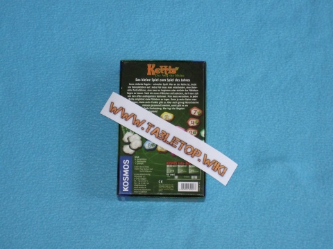 Rückseite des Spiels