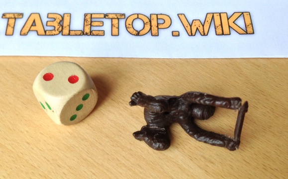 Würfel und Äffchen