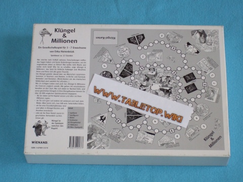 Rückseite des Spiels