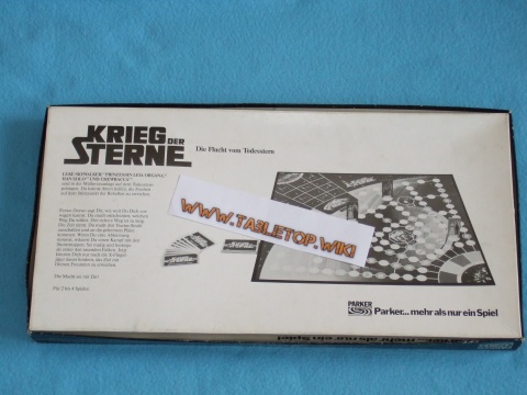 Rückseite des Spiels