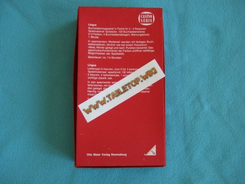 Rückseite des Spiels