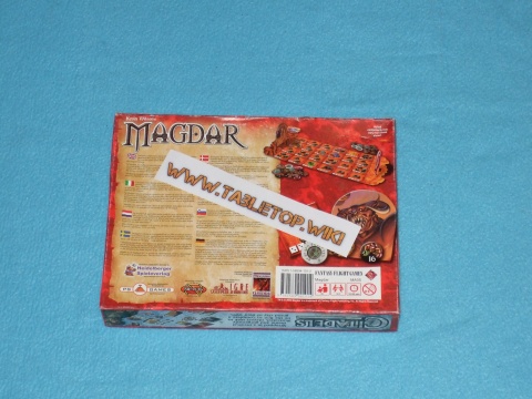 Rückseite des Spiels