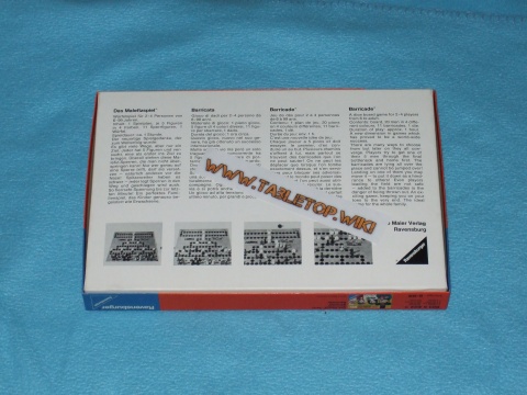 Rückseite des Spiels