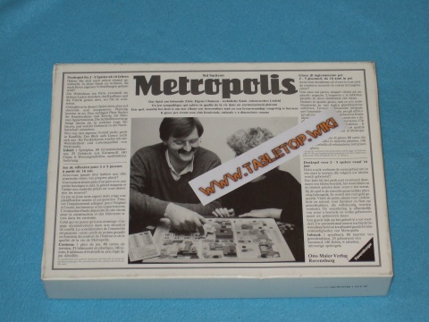 Rückseite des Spiels