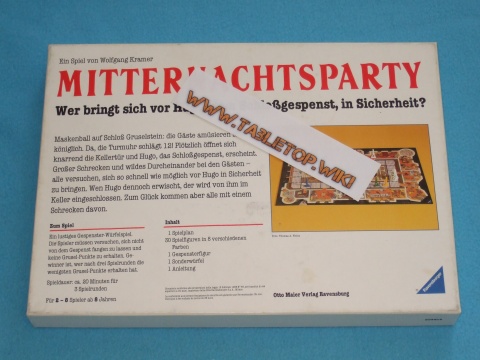 Rückseite des Spiels