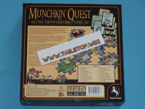 Rückseite des Spiels