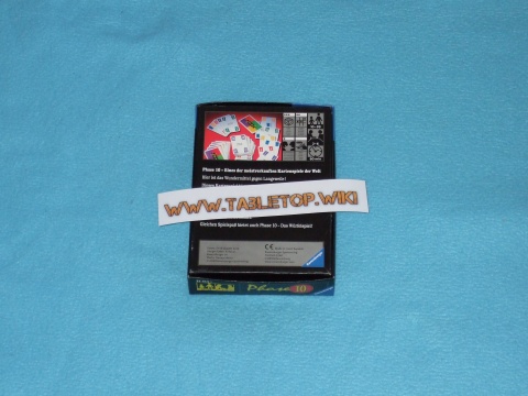 Rückseite des Spiels