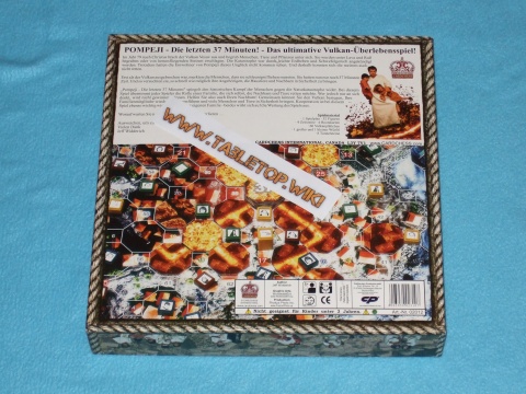 Rückseite des Spiels