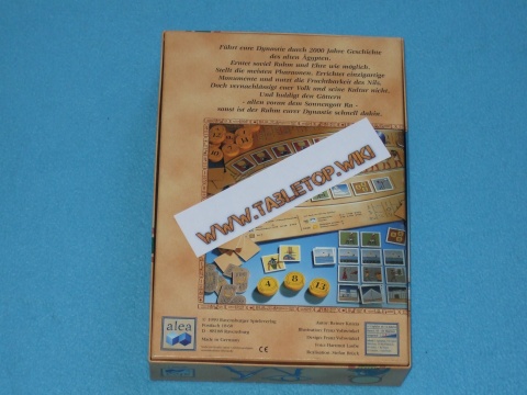 Rückseite des Spiels