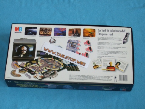 Rückseite des Spiels