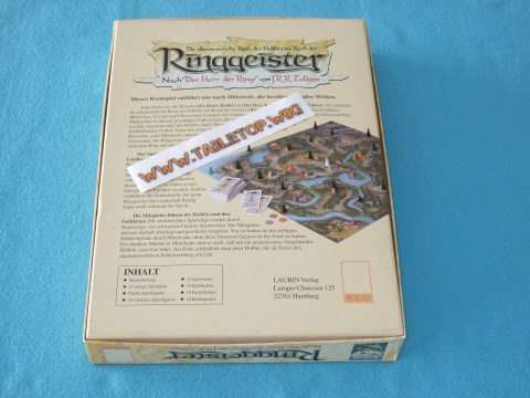 Rückseite des Spiels