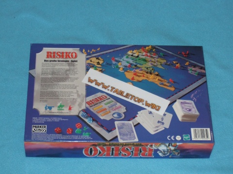 Rückseite des Spiels