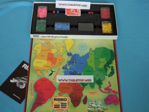 Spielbrett und Aufbau des Spiels