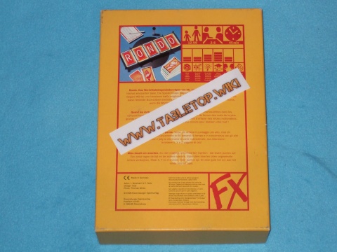 Rückseite des Spiels