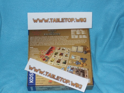 Rückseite des Spiels