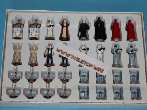 Die Schachfiguren im Star Wars Design