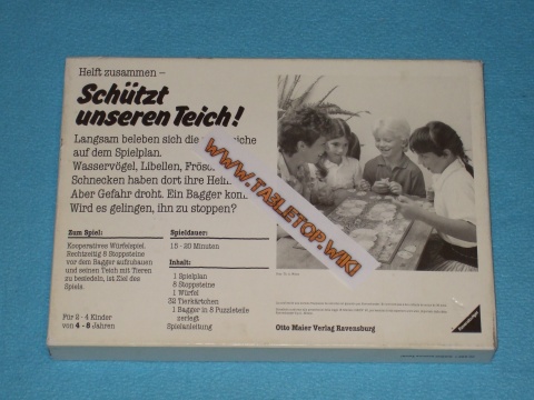 Rückseite des Spiels