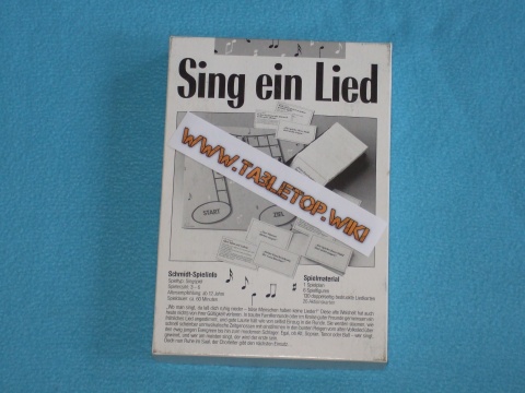 Rückseite des Spiels