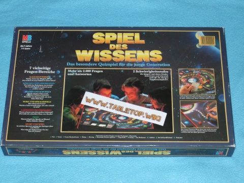 Rückseite des Spiels