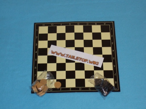 Spielbrett für Dame