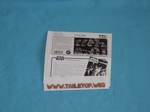 Zettel mit Anleitung und Figuren